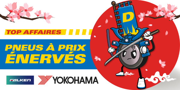 Pneus à prix énervés