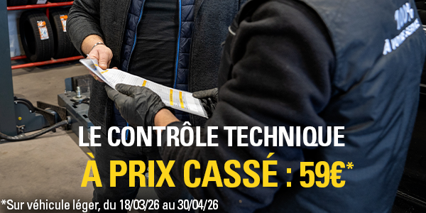 Votre contrôle technique à 59€