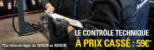 Votre contrôle technique à 59€