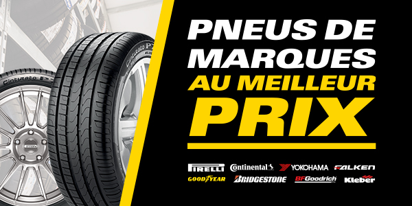 Pneus de marque au meilleur prix
